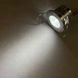 12V/24V Mini Dimmable Recessed LED Spotlight (4/6/8/10 Pack, 1W, 28mm Cutout) - Low-Voltage Ceiling Light for Cabinets & Displays