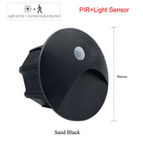 Led Deck Light Motion Sensor Step Stair Railing Lamp 3W Indoor Outdoor Waterproof for Pathway Stairway Post Porch Wall Sconce