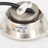 10pcs 3W IP65 Recessed Light Mini Led Downlight Water Proof Dimmable Spotlight Room Decor 52mm Built Ceiling Spot Circular Lamp