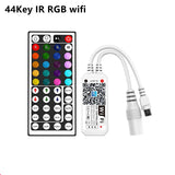 Magic Home DC5V 12V 24V Bluetooth-compatible Wireless WiFi Controller,RGB/RGBW IR RF LED Controller for WS2811 WS2812 Led Strip