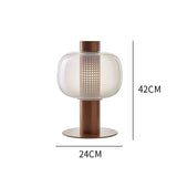 2026 Italy Designer Bonbori Brokis Table Lamps Modern Glass Desk Light For Living Room Bedside Bedroom
