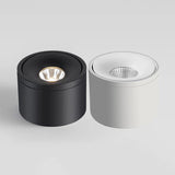 Dimmable Rotatable COB LED Ceiling Lights 10W 15W 20W Surface Mounted Downlights Background Spotlights Lobby Living Room Bedroom