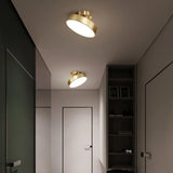 Modern Gold Led Ceiling Lights for Bedroom Hallway Corridor Balcony Round Decoration Lamp Lighting Chandelier Nordic Indoor