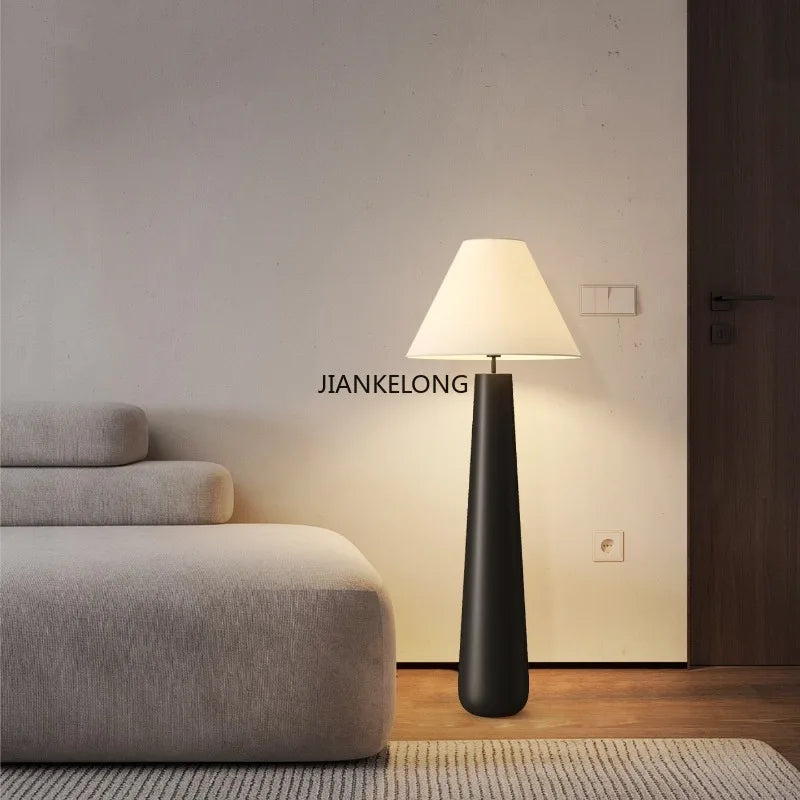 Modern Minimalist Creative Exclamation Mark Design Ambient Floor Lamp for Living Room Sofa Side Bedroom Bedside Room Decor LED