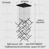 Nordic Pendant Light Modern Living Room Dining Table Lighting Lounge Hanging Restaurant Attic Chandelier Bedroom Ceiling Lamp