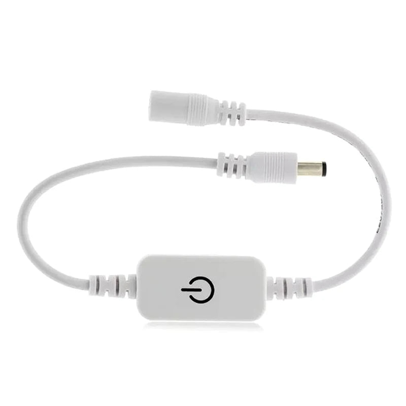 LED Strip Touch Dimmer Brightness Control LED Dimmer Switch 1keys Dimmer 12V-24V Light Switch Adjustment