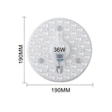 NEW 12W 18W 24W 36W 50W 60W LED Ring PANEL Circle Light LED Round Ceiling board circular lamp board AC220V 230V 240V LED light