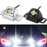 Car Reverse Light High Brightness Reversing Flashing Warning Lamp Auto Parking Tail LED Bulb Light 12-24V for Car Motorcycle