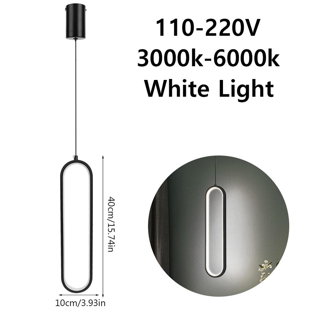 Modern LED Chandelier Light Nordic Living Room Bedroom Bedside Ceiling Lamp 220V 22W Aisle Corridor Lighting Decoration Bulbs