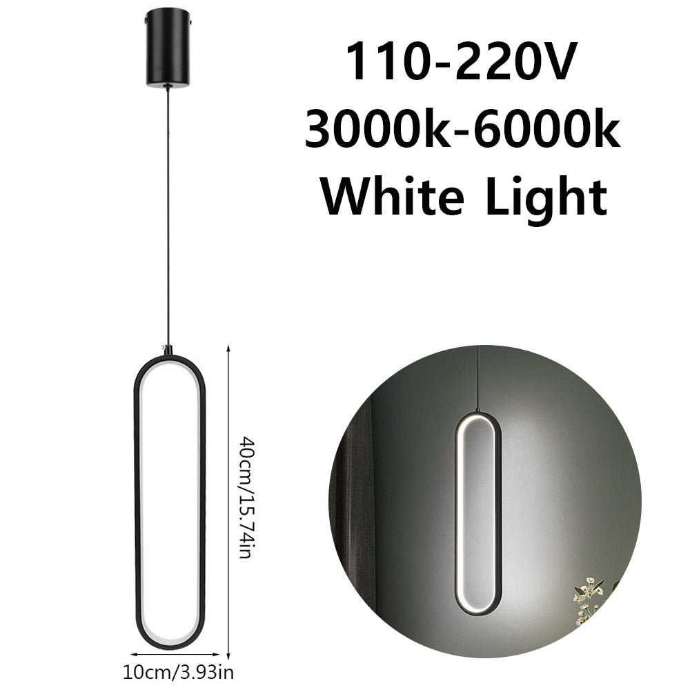 Nordic Chandelier Lights LED Ceiling Lights Warm White Hanging Lamp for Bedroom Bedside Dining Room Pendant Lamp Decoration