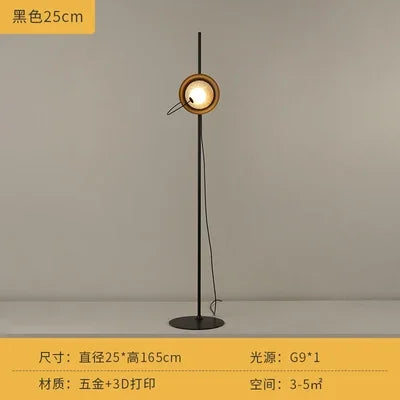Designer Minimalist Magnetic Adjustable Floor Lamp LED G9 Modern Indoor Lighting Home Decor Living Room Bedroom Bedside Store