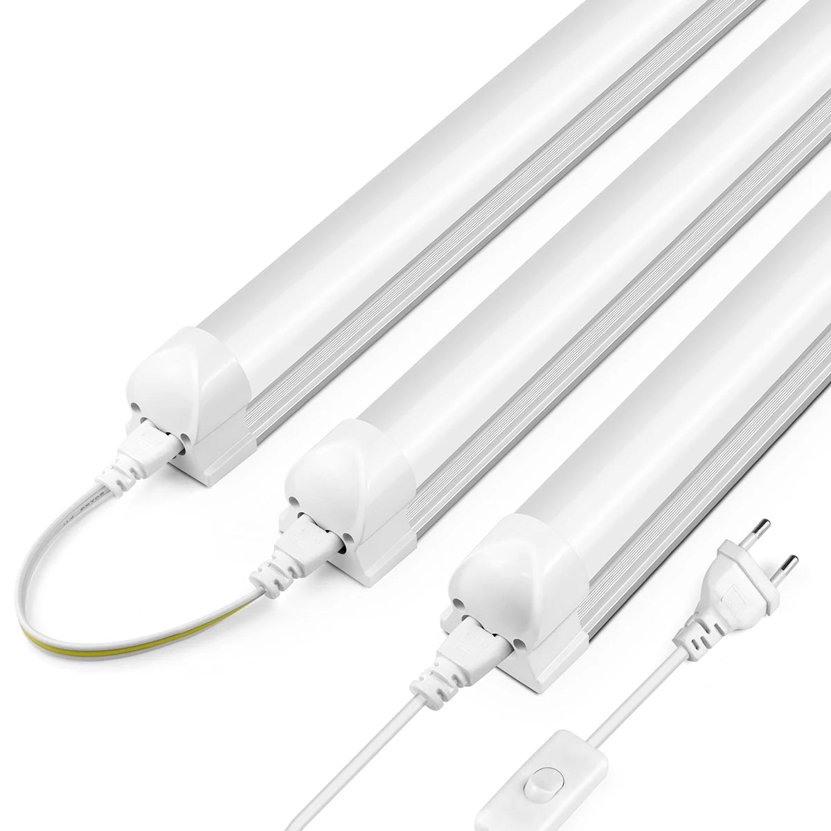 50cm LED Tube Light Bar (T5 15W / T8 25W) - Under Cabinet, Kitchen Wall Lamp & Fluorescent Tube Replacement