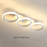 Small Modern LED Ceiling Light 2 Rings Creative Design Ceiling Lamp Indoor Lighting Fixtures Hallway Balcony Aisle Office Lustre