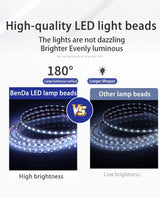 Gold LED Ceiling Light AC 110V 220V 3 Colors Lamp APP Remote Dimming