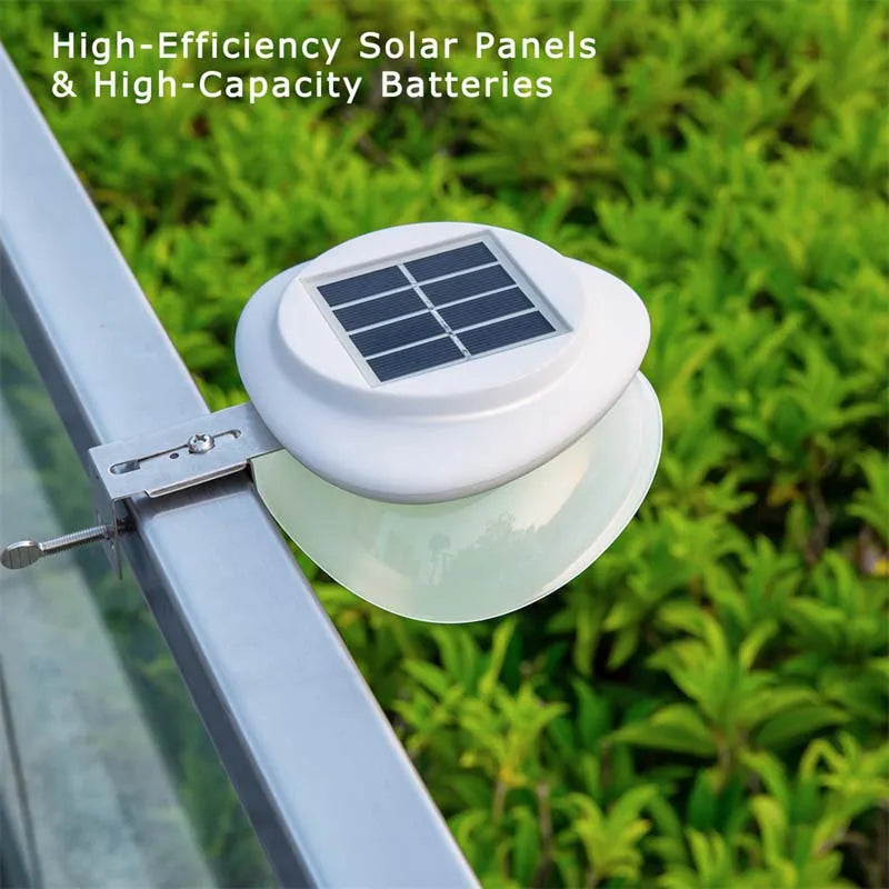 Solar LED Outdoor Wall Lamp - High-Efficiency Sunlight Garden Light