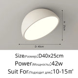 Nordic Entrance Lamp Modern Minimalist Corridor Entry Door Small Light Bay Window Light Attic Inclined Roof Aisle Ceiling Lights