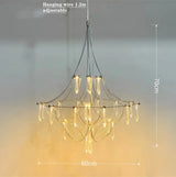 Crystal Chandelier for Living Room Dining Bedroom Hanging Lamps For Ceiling Firefly Lustre Design Modern Suspension Chandelier