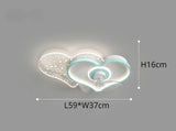 Nordic Ceiling Fan Lamp for Bedroom Kids Room Stylish Decor with Tiny LED Spotlights Ideal for Nursery and Children's