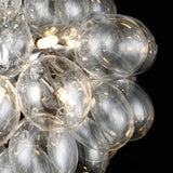 Nordic Balloon Bubble Lighting Boy Children's Bedroom Chandelier Living Room Model Restaurant Creative Ash Glass Lamp