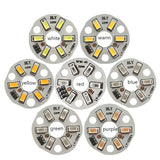 LED 5730SMD 3W 5V Color Lamp Bead Light Board Bulb Round Transformation Light Source Dia 32MM Green Blue Red Purple White Light