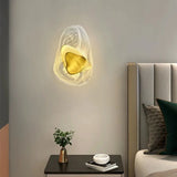 Modern Creative Metal Glass Nordic Living Room TV Background Aisle Entrance Stairs Patio Wall Hanging Lamp Bedroom Bed Wall Lamp
