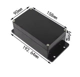 Outdoor Waterproof Plastic Junction Box (Black & White) - IP-Rated Plastic Enclosure & Electronics Project Instrument Shell Case