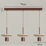 Wabi Sabi Natural Travertine Pendant Light - Luxury Stone Kitchen Island Lamp
