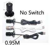 Led USB Spotlight 3W DC5V Jewelry Cabinet Showcase Counter Lamp Surface Mounted Ceiling Spot Light USB 5V Interface 2 in One