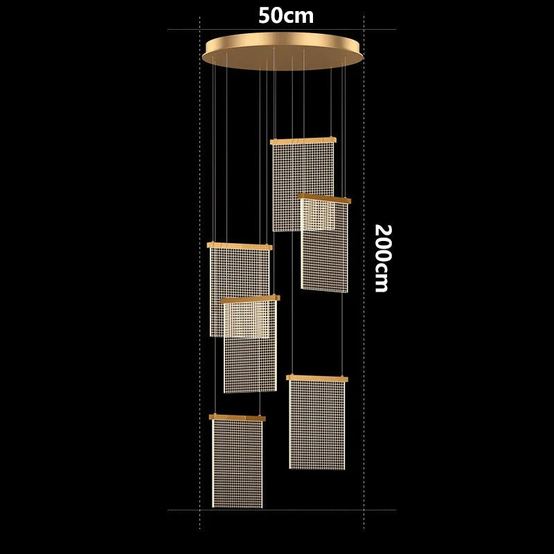 Nordic home decor dining room Pendant lamp lights indoor lighting stair lamp hanging light chandelier lamps for living room