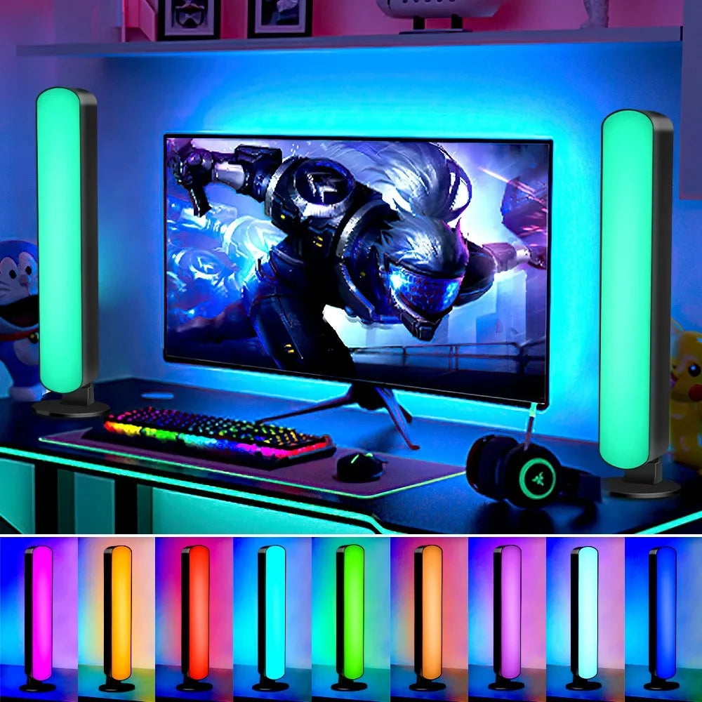 RGB Music Rhythm Pickup Light - Smart LED Symphony Ambient Lamp for Gaming