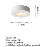 Ultra thin LED Downlight Ceiling Lamp COB Spotlight 3W 5W 7W 10W Panel light AC110V-260V Display Cabinet Wine Jewelry Show