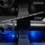Ultra-Bright LED Interior Lights for Tesla Model 3 / Y / S / X - Footwell & Puddle Lamp