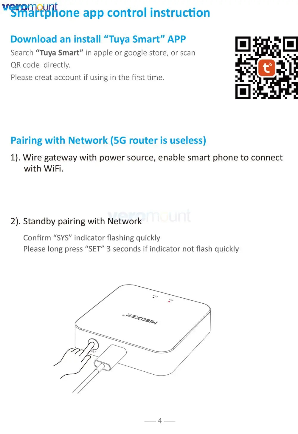 2.4G Gateway WiFi Controller WL-Box2 - Lamp Control Smartphone App/ Voice/100-Zone Remote Control