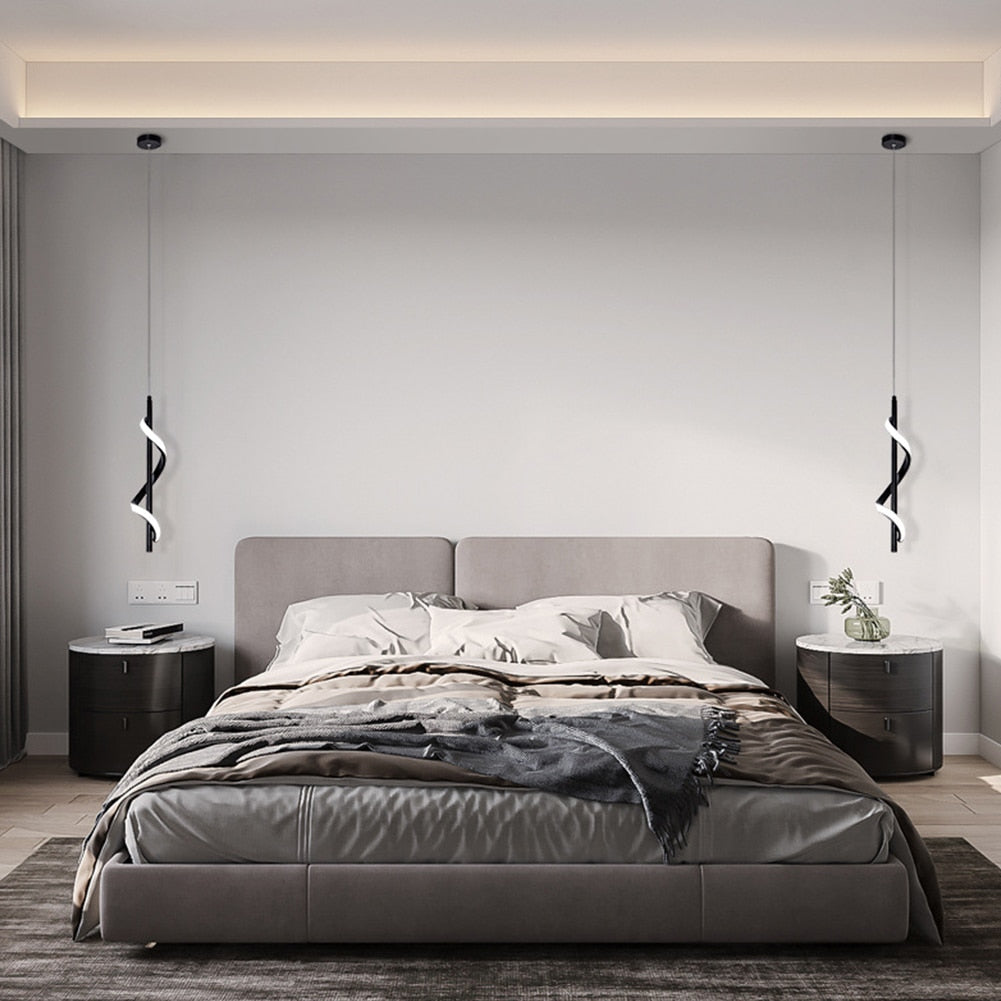 Modern LED Bulbs Ceiling Lamp Chandelier Simple Home Corridor Decor Lighting For Bedroom Dining Room Living Room Pendant Lamp
