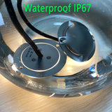 4-Hole Ultra-Thin Outdoor LED Ground Light (DC12V/24V, 1W/2W) - IP67 Surface Mount Step Light for Deck, Lawn & Courtyard