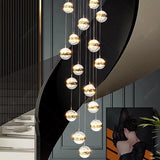 Nordic home decoration, stair chandelier, living room and dining room Pendant lights, ceiling light, indoor lighting