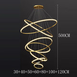 Modern LED Pendant Light for Living Room - Luxury Home Decor Chandelier