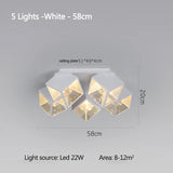 Modern 2025 New Gypsophila warm romantic master bedroom Led Ceiling Chandelier Dining Room Restaurant Bar Pendant Hanging Lamp