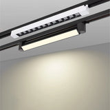 LED Track Light Rail 0.5M 1M Black White Aluminum 2 Wire System Track Light Series Universal Track for Ceiling Spot Lamps