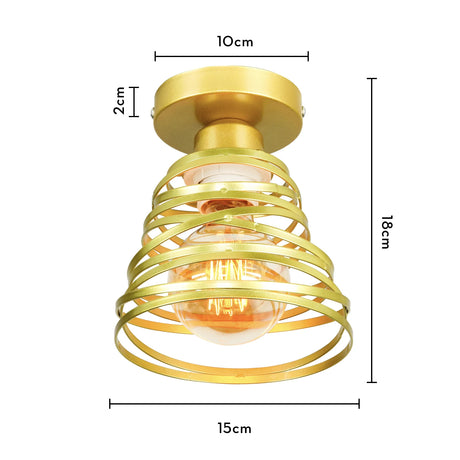 Vintage Pendant Lamp Iron Frame Ceiling Lighting Paint Restaurant Teahouse Chandelier Indoor Wrought Metal Modern Pendant Lights