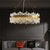 Modern Smoke Grey Crystal Chandelier Lighting Luxury Led hanging lamp for Dining Table Living Room Bedroom Home Decor lustre