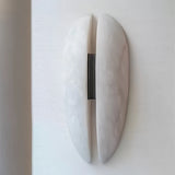 Italian Luxury Marble Wall Sconce Marble Copper Designer Wall Lamp for Villa Hotel Corridor Bedroom Background Aisle Wall Decor
