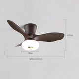 New Nordic bedroom fan light ultra-thin frequency conversion mute restaurant ceiling fan light children&#39;s room bedroom fan lamp