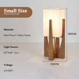 Solid Wood Floor Lamp Japanese Style for Living Room Hotel Teahouse Homestay Bedroom Sofa Corner Standing Light Bedside Table La