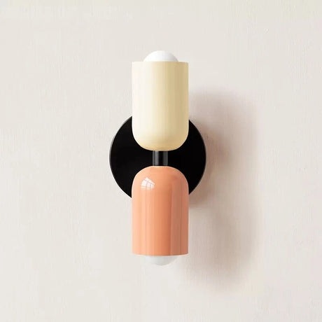 Middle ancient cream colored wall lamp Modern living room Bedside lamp Creative background wall Study corridor wall lamp