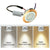 Recessed mini Spotlight 1w 3w LED ceiling light 110 volt 220V embedded decorative small downlight with driver set