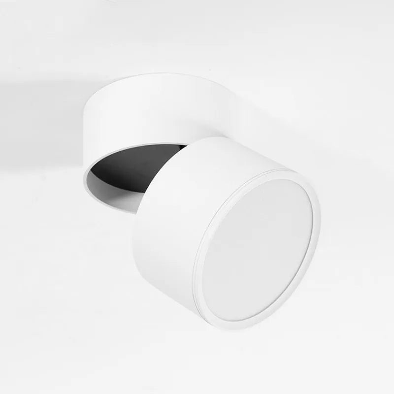 Surface Mounted Anti-Glare LED Tube Light Dimmable 7W10W15W20W24W Folding and Rotating Ceiling Lamp Spotlight 110/220V Downlight