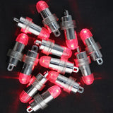 10-50PCS Non-Blinking Mini LED Balloon Lights - Waterproof Submersible Party Lamps