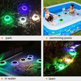 Solar Floating Pool Light Floating Underwater Light Waterproof Solar Floating Pool Lamp Swimming Pool Decorative Light