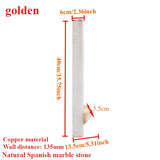 2025 New Minimalist Natural Marble Wall Lamp All Copper Living Room Decoration Bedroom Corridor Bedside LED Lighting Fixtures